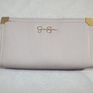 Jessica Simpson Cream Clutch Bag